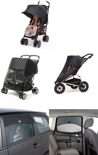 Solskydd till barnvagnen och bilrutan från Outlook