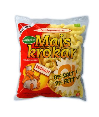 Laatupaakaris majskrokar blir ekologiska