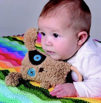 Söta skallror och bitringar helt utan plast