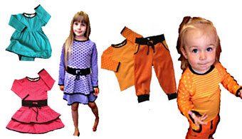 Martin & Millan har mjuka barnkläder i trikå 