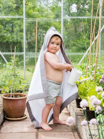 Stor ekologisk badcape från Summerville