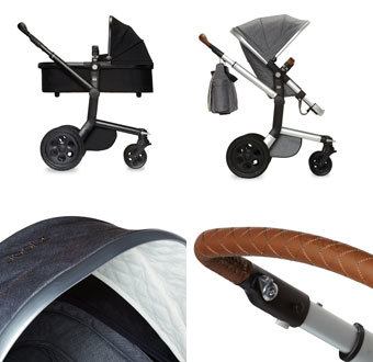 Snygg quiltsöm på barnvagnarna i Joolz Studio collection