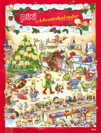 24 böcker fram till jul med Pixi adventskalender