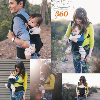 Ergobaby 360 – en bärsele med fyra bärpositioner