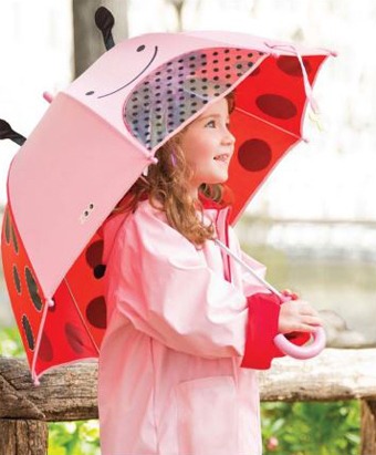 Sött barnparaply med djurmotiv från Skip Hop