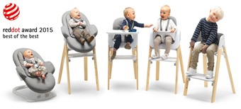 Matstolen Stokke Steps får fin utmärkelse