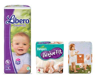 Libero bäst i test av blöjor - Pampers andas bäst