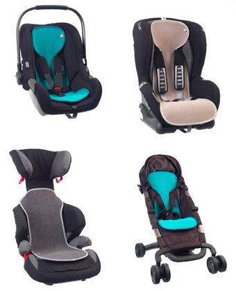 Smarta sittdynan AeroMoov håller barnet lagom varmt