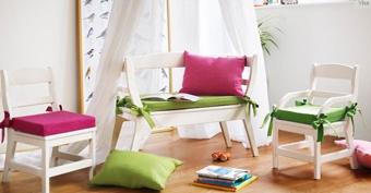 Söta barnmöbler för hem och förskola