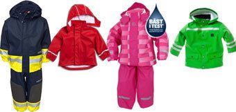 Test av regnkläder för barn - här är de vinnande regnställen