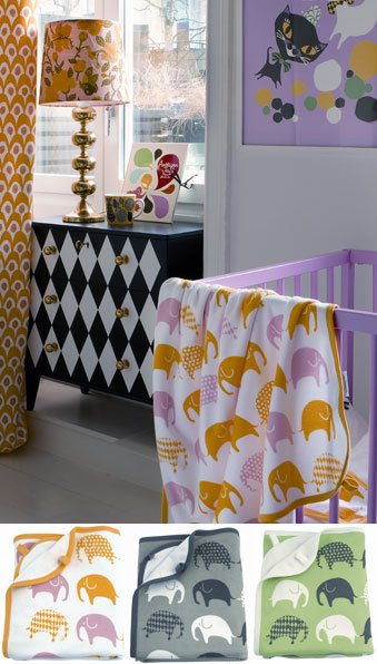 Mjuka babyfiltar med smart funktion från Littlephant