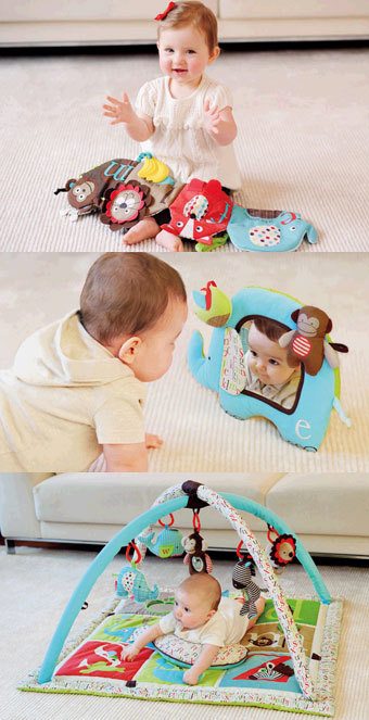 Utvecklande babyleksaker från Skip hop ABC kollektion 