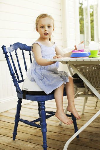 Babybjörn barnsits är en ”stol på stol”- barnstol