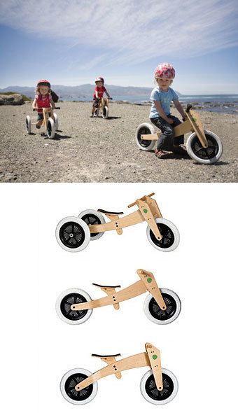 Wishbone 3 i 1 är en springcykel som växer med barnet