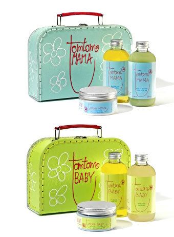 Tomtom gör lyxig hudvård för baby och mamma