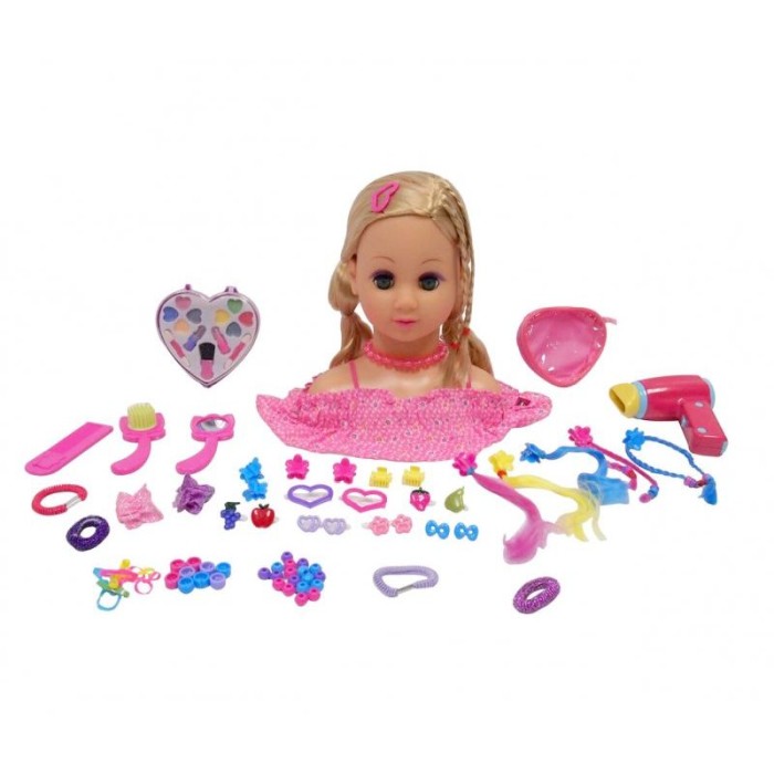 Happy Friend Smink och frisyrhuvud