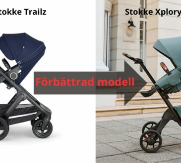 Stokke Xplory vs Trailz