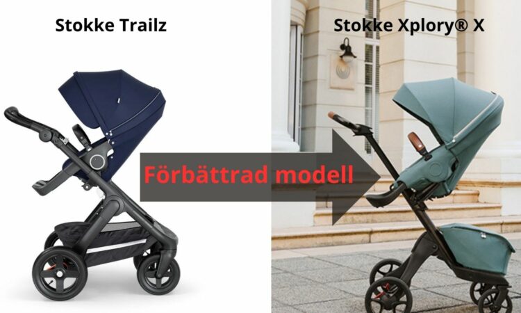 Stokke Xplory vs Trailz