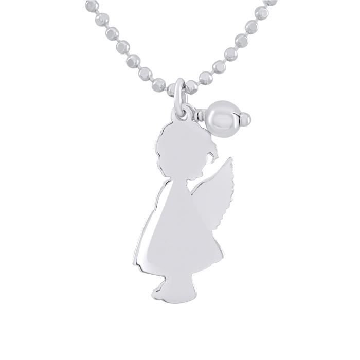 Barnhalsband med ängel i 925 silver