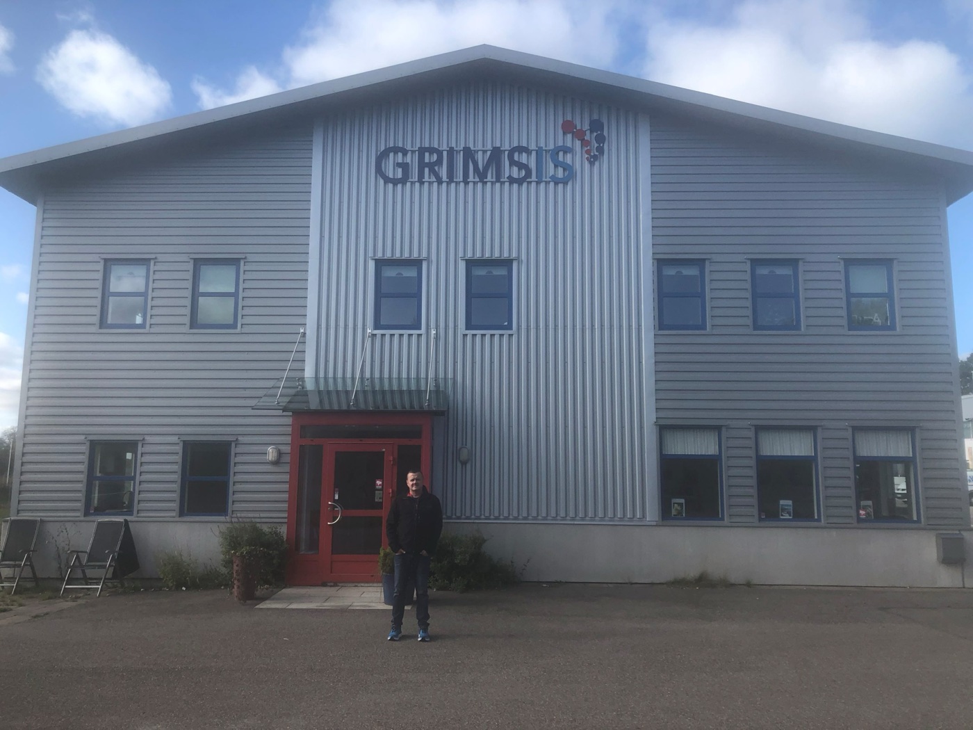 Grimsis gårdsbutik och lager på Rinnavägen i Bollebygd