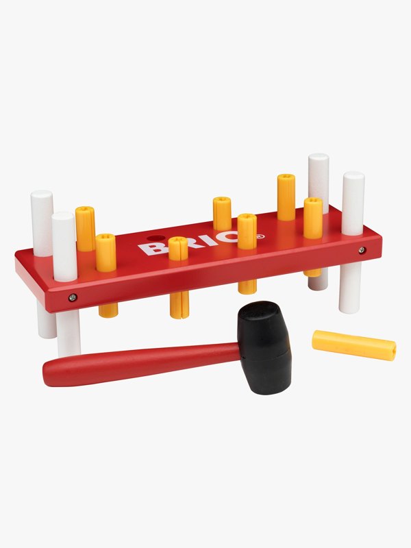 BRIO bultbräda med hammare