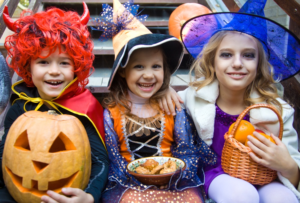 Halloween och barn