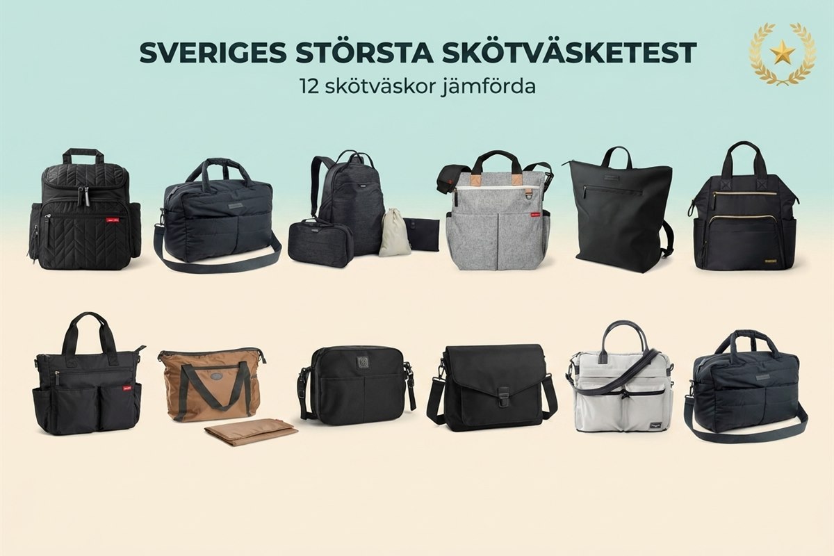 Sveriges storsta skotvasketest - de 12 testade skotvaskorna uppradade
