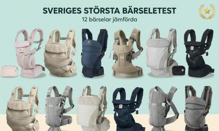 Sveriges storsta barseletest - de 12 testade barselarna uppradade