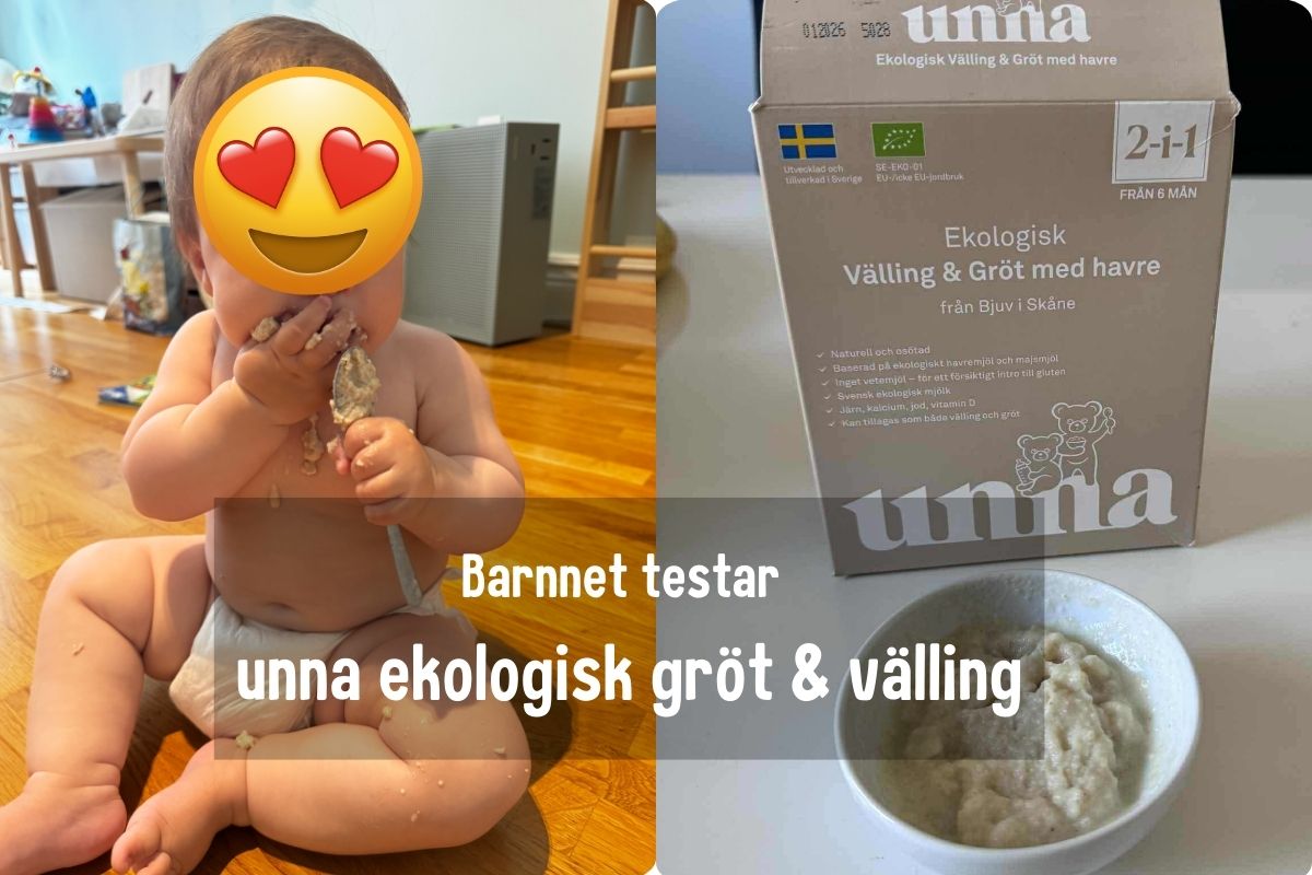 Ekologisk välling & Gröt - Barnnet testar Unna - Barnnet.se